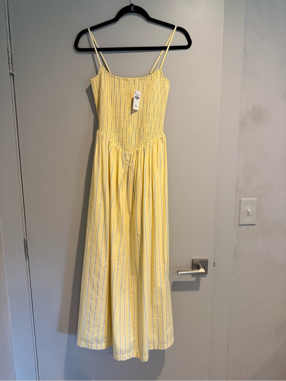 Abercrombie NWT Yellow Striped Sundress